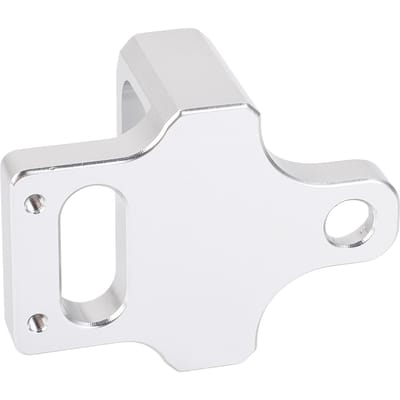 Support de montage d'électrovanne de contrôleur de boost Alliage d'aluminium 3 ports pour électrovanne de contrôleur de boost MAC argenté