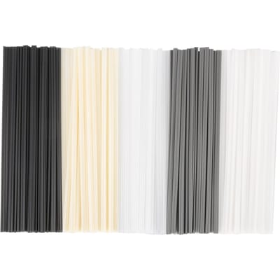 20 PCS Baguettes de Soudure Plastique ABS PP PVC PE Baguettes de Soudure pour Pare-chocs de Voiture Pistolet à Souder Plastique Pistolet à Air Chaud