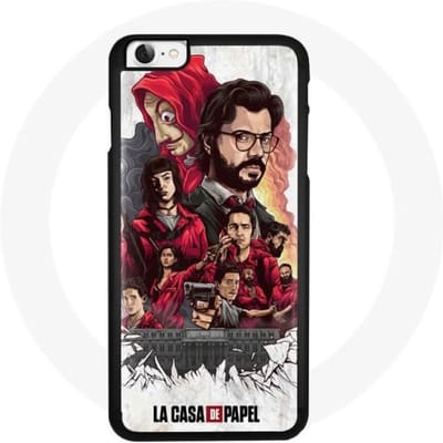iPhone 4 hoesje La casa de Papel