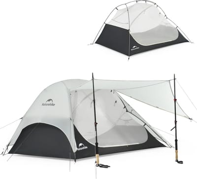 Star River™ UL 2-Persoons Ultralichte Backpacktent – 3-Seizoenen – Inclusief Footprint – Waterproof – Lichtgewicht Trekking Tent