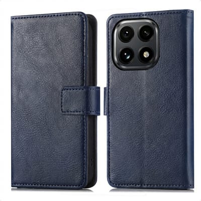 imoshion Hoesje - Geschikt voor Xiaomi 15T - Luxe Bookcase - Donkerblauw