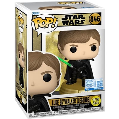 Star Wars Legends - Luke (Glow-in-the-dark) vinylfiguur 846 Unisex Funko Pop! - Neutraal - Standard