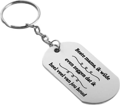 Akyol - beste mama ik wilde even zeggen dat ik heel veel van jou houd sleutelhanger - Mama - familie - cadeau - 54 x 29mm