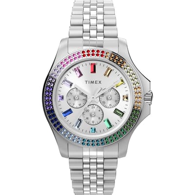 Timex Kaia Dames Horloge Zilverkleurig TW2W33000