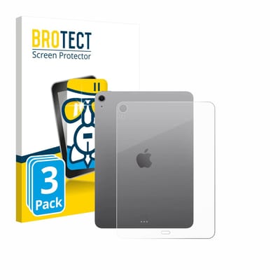 Screenprotector 3 Stuks voor Apple iPad Air 11" M4 2026 (Achterkant) Beschermglas transparant
