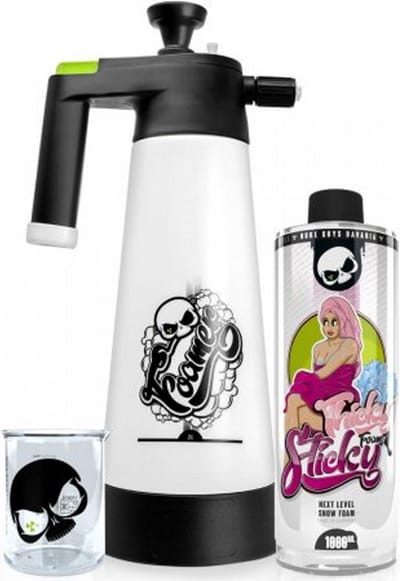 Nuke Guys Snowfoam Pakket – Foamer 2L + Thicky Snowfoam 1L + Maatbeker