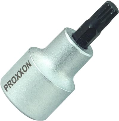 XZN Inzet Bit - Veeltand Bit Insert Bit - Vastzetten Moeren - Duurzaam CVS Materiaal - 55mm Lengte - Grijs