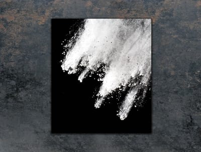 TMK ArtDeko - Snijplank Glas - 45x52 cm - Wybuch - Multikleuren