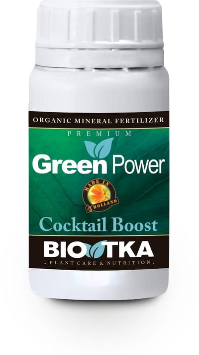 BioTka GREEN POWER (Cocktail Boost) 250ml. (plantvoeding - biologische voeding - biologische plantvoeding - kamerplanten - bio supplement - hydro plantvoeding - plantvoeding aarde - PK Boost - Cocktail Booster - kokos voeding - organisch - booster)