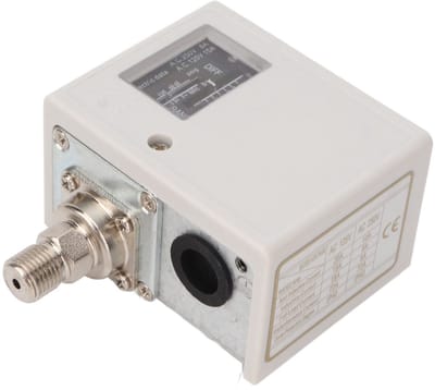 Dailygoody - Luchtdrukschakelaar - Heavy Duty - 30 kg - Drukschakelaar - AC125V/250V - Geschikt voor Compressor, Boiler en Droger
