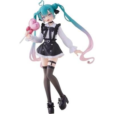 Fille Sexy Hatsune Miku Figurine Anime Mode Sous-culture Miku Figurine d'Action Cadeau de Noël PVC Modèle de Collection Poupée Jouets gray