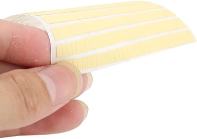 Dailygoods- Plakband Dubbelzijdig - Horlogekleefstof - 5 Stuks - Horlogemakers - Horlogereparatie - Hoge Kwaliteit - Tape