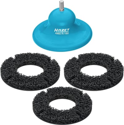 Wielnaafslijper Set - Remreiniger - Corrosie Verwijderen - Tot 160mm Diameter - 4 Delig