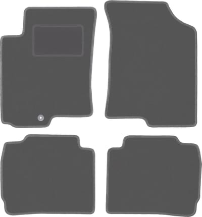 Grafiet automatten voor: Hyundai Accent MC hatchback, sedan (2005-2011)