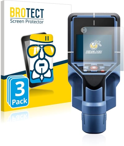 Screenprotector 3 Stuks voor Bosch D-tect 200 C Wallscanner Beschermglas transparant