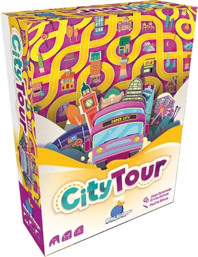 Geronimo Games City Tour - Coöperatief Bordspel - Familiespel - Kort Spelletje - Kinderspel