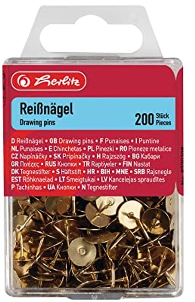 Punaise Koperkleur - 200 Stuks