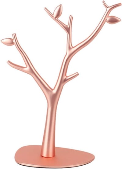 Sieraden Stand Boom - Sieraden Organizer - Sieraden Tonen - Boom Vorm - 86 x 15 cm - Roségoud