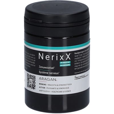 ixX Pharma NerixX | Zenuwstelsel Vitamine B12, PEA 30 Tabletten
