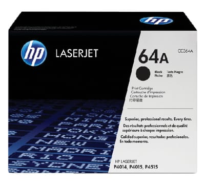 HP CC364A nr. 64A toner cartridge zwart (origineel)