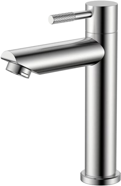 DutchLine - S-Grip Fonteinkraan Koud – Geborsteld staal