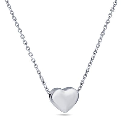 Heart Ketting Zilver