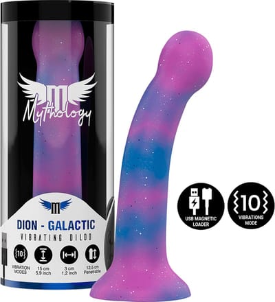MYTHOLOGY FANTASY DILDO | Mythology Dion Galactic Dildo S - Vibrator Watchme Wireless Technology Compatible