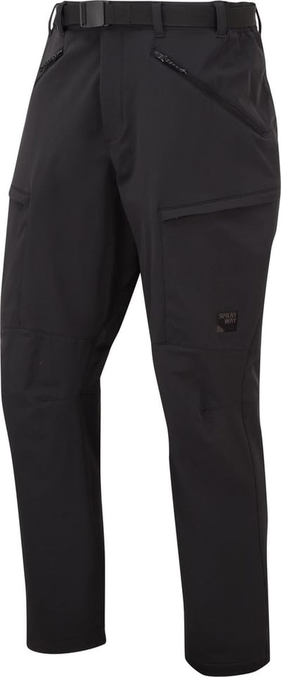 Sprayway Compass Versa Pant - Outdoorbroek - Heren - Zwart - Maat 54