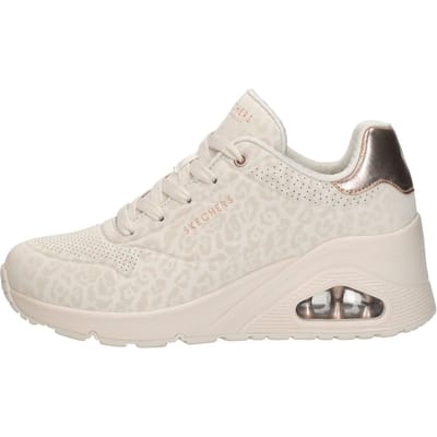 Skechers Uno Wedge - Safari Daze Sneakers Laag - Gebroken wit