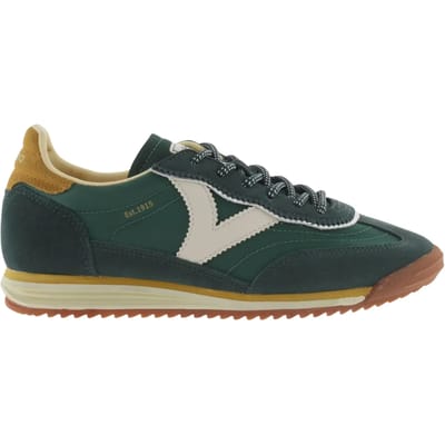 Nylon en split-lederen sneakers voor vrouwen Victoria Saturno