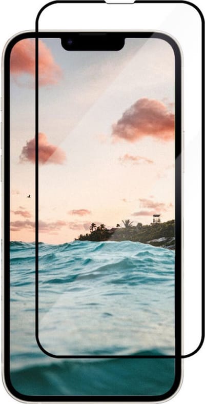 Casecentive - Glass Screenprotector 3D full cover - Glasplaatje geschikt voor iPhone 14 / 16e
