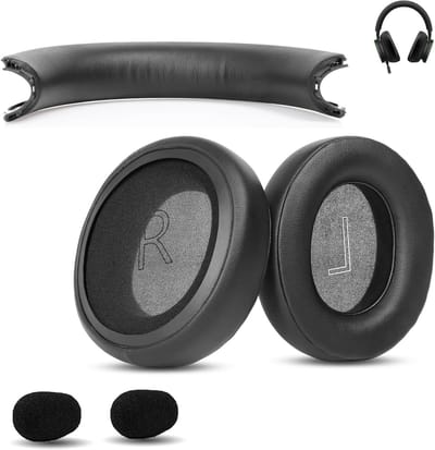 Dailygoods - Vervangende oorkussens en Hoofdband kussen set Compatibel met Microsoft Xbox Series Wireless Headset Oorkussens Vervanging met Proteïneleer