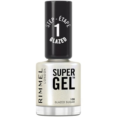 Rimmel Super Gel Nail Polish 106 Glazed Sugar 12 ml