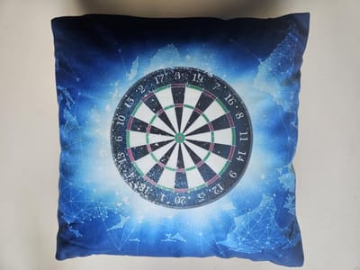 Sier kussen - Darts afbeelding - Darts - Dartbord - 2