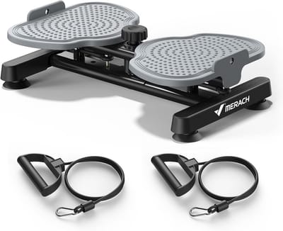 Twistbord met Weerstandsbanden - Balans- en Trainingsschijf voor Taille, Buik, Benen & Billen - Max 136KG