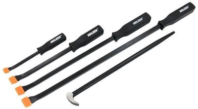 Pry Set met Oranje Handgrepen en Roll Head Bars
