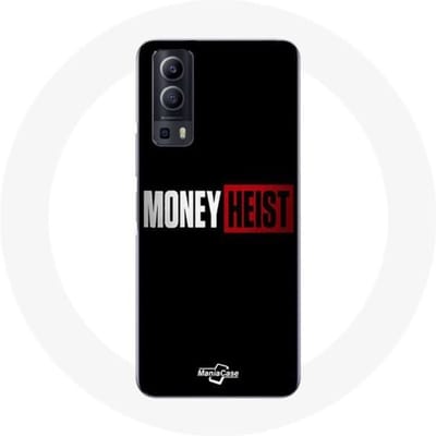Coque - MANIACASE - Vivo Y72 - Souple - Noir - La casa de papel Money Heist logo