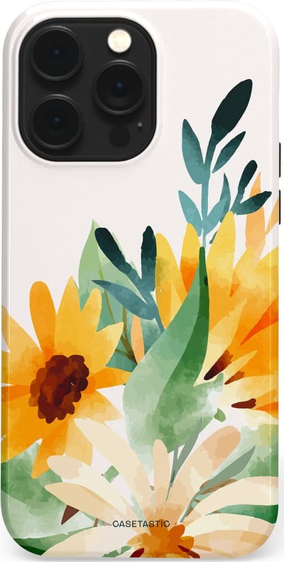 Casetastic Hoesje Geschikt voor Apple iPhone 14 Pro Max Magsafe - Stijlvolle Beschermende Duo-layer Case - Zomergloed