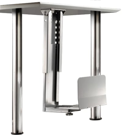 Unyqoos® Verstelbare CPU-houder voor onder het bureau met stevige constructie