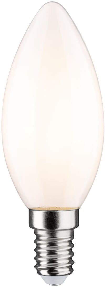 Classic White LED kaars E14 470lm 4,5W 2700K dimbaar Opaal