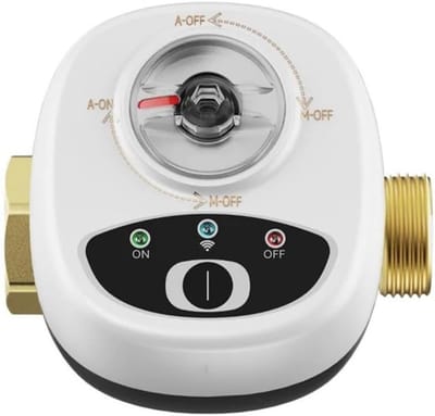 Slimme Klepcontroller - Waterklep Automatisering - Waterbeheer Thuis - Zigbee 3.0 Connectiviteit - DN20 - Wit