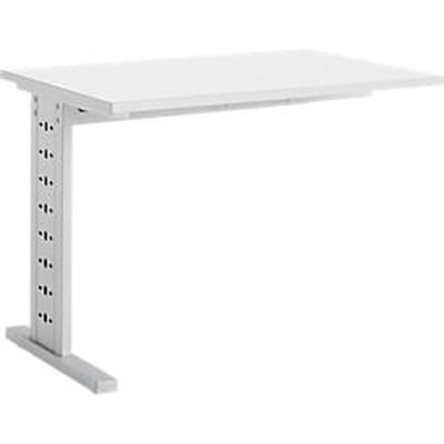 Schäfer Shop Select Aanbouwtafel Moxxo IQ, rechthoekig, C-poot, B 1000 x D 600 x H 735 mm, wit