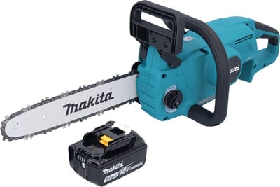 Tronçonneuse sans fil 18V Li-Ion (1x 5.0 Ah) guide 30 cm - MAKITA DUC307RTX3