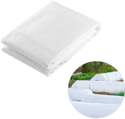 Planten Vorstbescherming - Isolatiemat voor planten - Vorstbeschermingshoes - Winterbescherming voor planten - 1,5*3m - Herbruikbaar - Geschikt voor sneeuwbescherming, vorstbescherming, ongediertebestrijding, kou - Wit