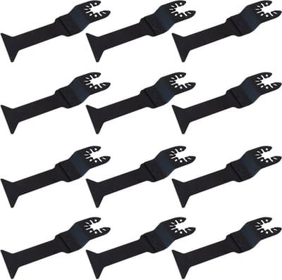 Wovar Multitool zaagjes Metaal en Hout 44 x 78 mm Universeel | Overdoos 10 stuks