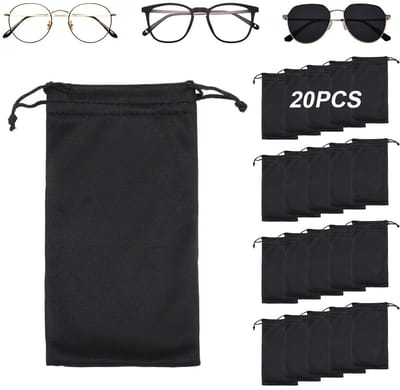 Dailygoods- Brillentas 20 Stuks - Zachte Zonnebriltas - Microvezeltas