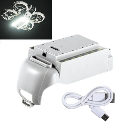 Allecto - Landing Gear - Oplaadbare LED Lichten - 2-in-1 Verhoogde Steun - Geschikt voor Drones - Verbeterde Stabiliteit - Voor DJI Neo Drone