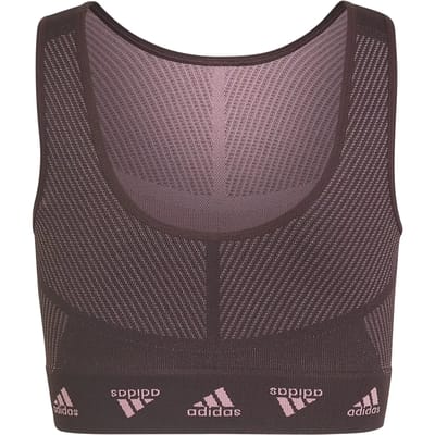 Kort naadloos meisjestopje adidas Aeroknit
