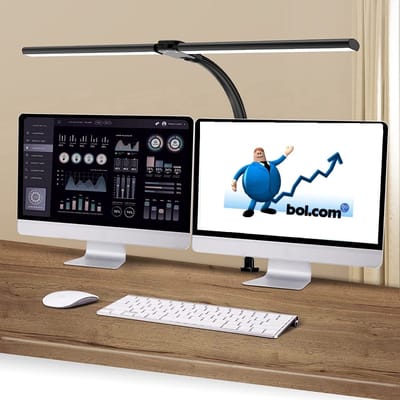 Bureaulamp led dimbaar Bureau Accessoires Bureau Verlichting 5 Lichtstanden 5 Helderheidsniveaus desk lamp