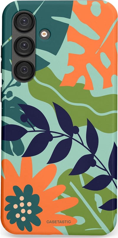 Casetastic Hoesje Geschikt voor Samsung S25 Plus - Stijlvolle Beschermende Duo-layer Case - Wildbloei